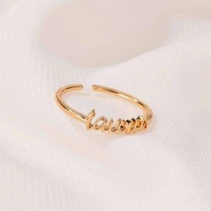 Taurus Bohemian Zodiac Sign Minimalist Pretty Ring